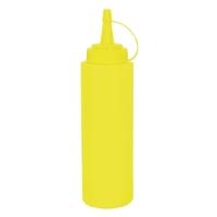Vogue Yellow Squeeze Sauce Bottle 35oz
