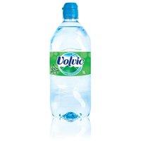 Volvic Go Natural Mineral Water Plastic Bottle with Sports Cap 1 Litre (Pack of 12)