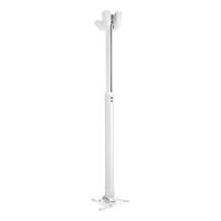 Vogels PPC 1585 White Drop Pole Projector Ceiling Mount