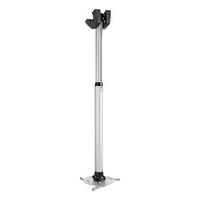 Vogels PPC 2585 Silver Drop Pole Projector Ceiling Mount