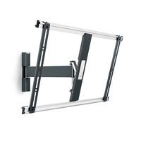 vogels thin 525 black extra thin led tv wall bracket