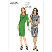 Vogue Patterns V8786 Very Easy Misses Dress 350745