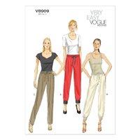 vogue patterns v8909 very easy vogue misses pants 350758