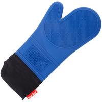 VonShef Blue Silicone Non-Slip Oven Glove