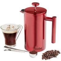 VonShef Red Cafetiere