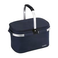 VonShef Navy Large Cooler Bag