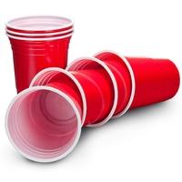 VonShef American Red Party Cups 100pk