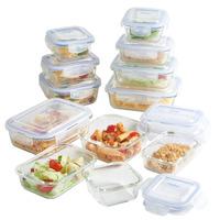 Vonshef 12pc Glass Container Storage Set