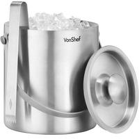 VonShef Ice Bucket with Tongs