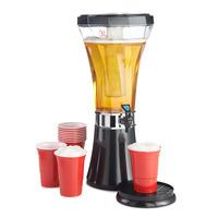 VonShef 3L Drinks Dispenser with Ice Core