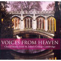 VOICES FROM HEAVEN- Choral Music