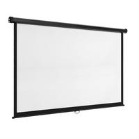 vonhaus self locking projector 90 screen white