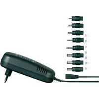 VOLTCRAFT SPS24-48W European EU Mains Adapter Power Supply, Adjustable Voltage 9 - 24 Vdc 2000 mA 48 W