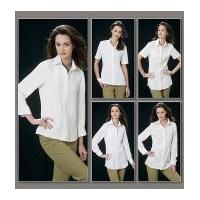 Vogue Ladies Easy Sewing Pattern 8689 Shirt Tops