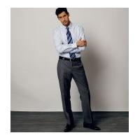 Vogue Men\'s Sewing Pattern 8889 Long & Short Sleeve Shirts