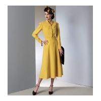 Vogue Ladies Sewing Pattern 9127 Vintage Style Dresses
