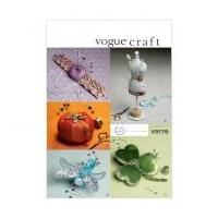 Vogue Crafts Sewing Pattern 9179 Pin Cushions in 5 Styles