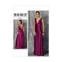 Vogue Ladies Sewing Pattern 1474 Bias Cut Floor Length Evening Dress