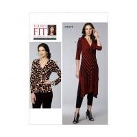 Vogue Ladies Sewing Pattern 1477 Tunic Dress & Top