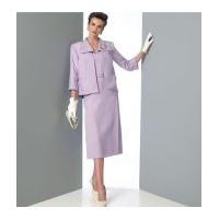 Vogue Ladies Sewing Pattern 9083 Vintage Style Jacket, Dress & Belt