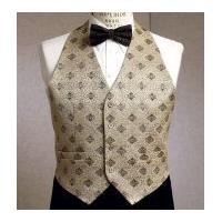 Vogue Mens Sewing Pattern 9073 Waistcoat, Cummerbund, Pocket Square & Ties