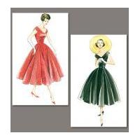 Vogue Ladies Sewing Pattern 1172 Vintage Style Dress & Belt