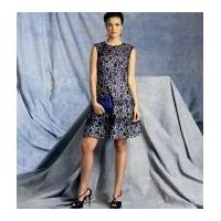 Vogue Ladies Sewing Pattern 1393 Tiered Skirt Dress