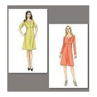 Vogue Ladies Easy Sewing Pattern 8764 Lined Dresses