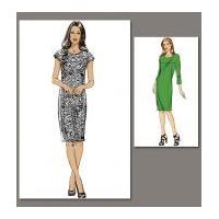 Vogue Ladies Easy Sewing Pattern 8786 Panelled Dresses