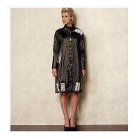 Vogue Ladies Sewing Pattern 8934 Coats with Hemline Darts