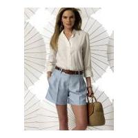 Vogue Ladies Easy Sewing Pattern 9008 Shorts in 3 Lengths