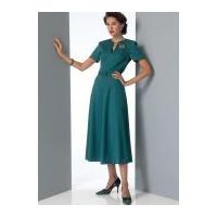 Vogue Ladies Sewing Pattern 9052 Vintage Style Jackets, Dress & Belt