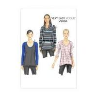 Vogue Ladies Easy Sewing Pattern 9055 Stretch Knit Casual Tops