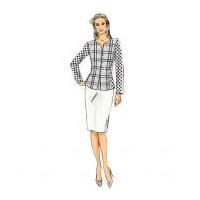 Vogue Ladies Easy Sewing Pattern 9093 Jacket, Skirt & Trouser Pants
