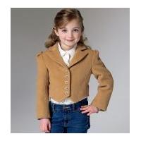 Vogue Girls Sewing Pattern 9142 Fitted Lined Jackets