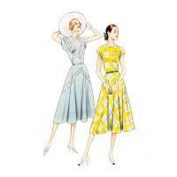 Vogue Ladies Sewing Pattern 8811 Vintage Style Dress & Belt