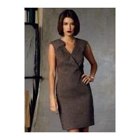 vogue ladies sewing pattern 1420 lined close fitting dress