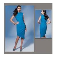 Vogue Ladies Easy Sewing Pattern 1267 Asymmetric Dress