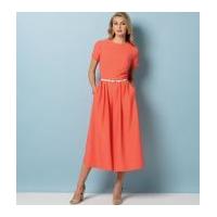 Vogue Ladies Easy Sewing Pattern 9075 Dress & Jumpsuit