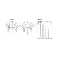 Vogue Ladies Sewing Pattern 1347 Shirt Top & Trouser Pants