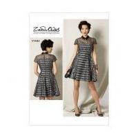 Vogue Ladies Sewing Pattern 1484 Fit & Flare Dress