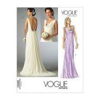 Vogue Ladies Sewing Pattern 2965 Bridal Wedding Dress