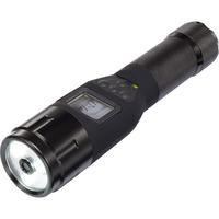voltcraft ic 100hd led torch rechargeable 500 lm 480g black