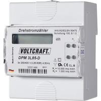 voltcraft dpm 3l85 d alternating current meter for din rail mounting