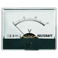 Voltcraft AM-60X46/15V/DC Analogue Panel Meter