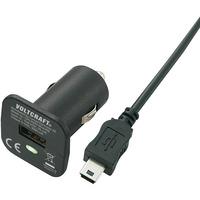 Voltcraft CPS-1000 MiniUSB USB Car Charger With Mini USB Extension...