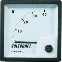 VOLTCRAFT AM-72x72/40V Analogue panel-mount measuring instrument