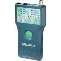 VOLTCRAFT CT-5 Cable tester Suitable for RJ-45, BNC, RJ-11, IEE 1394, USB