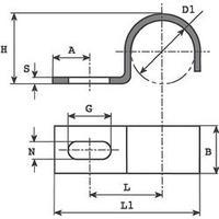 Vogt Verbindungstechnik 5002.99 Cable Clamps