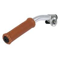 vocas handgrip with soft comfortable leather handle